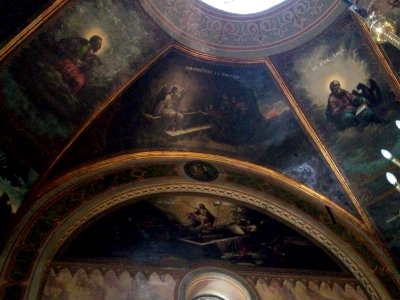 Gheorghe Tattarescu - Zlătari - Pictură murală (4)