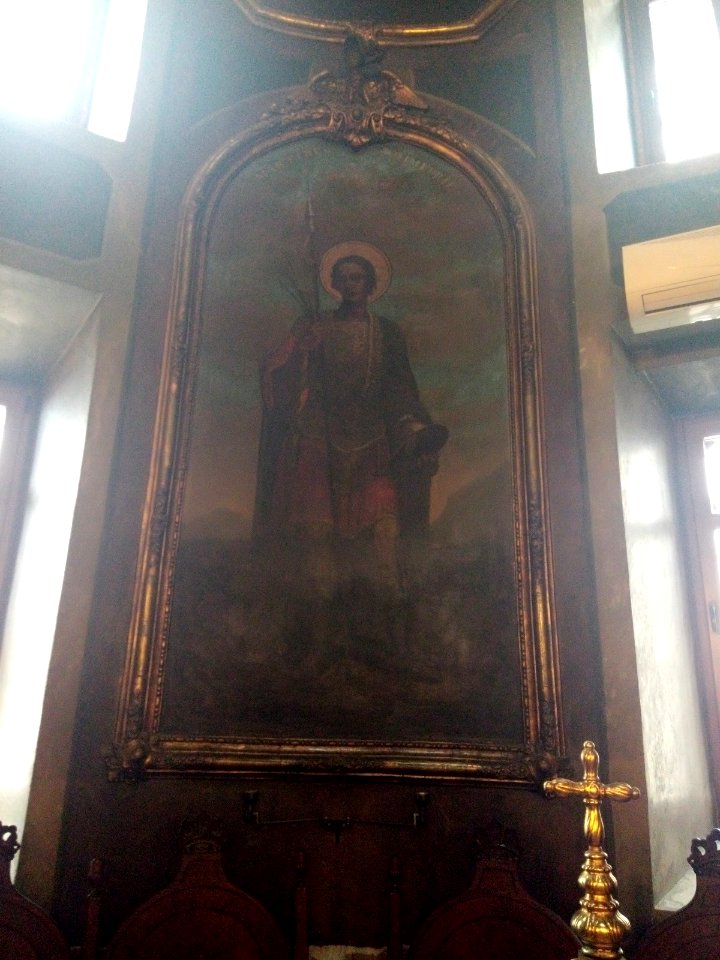 Gheorghe Tattarescu - Șelari - Pictură murală (11)