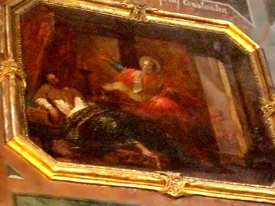 Gheorghe Tattarescu - Șelari - Pictură murală (5)