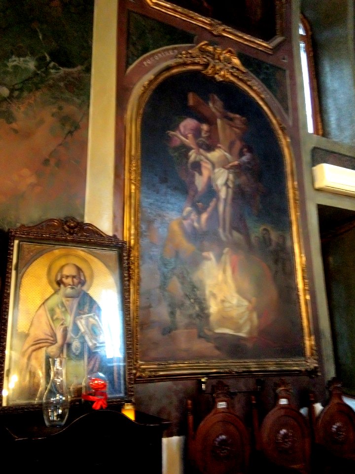 Gheorghe Tattarescu - Șelari - Pictură murală (4)