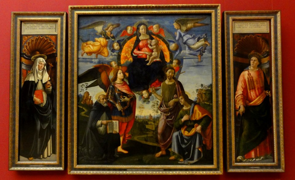 Ghirlandaio – Pala Tornabuoni (Alte Pinakothek)