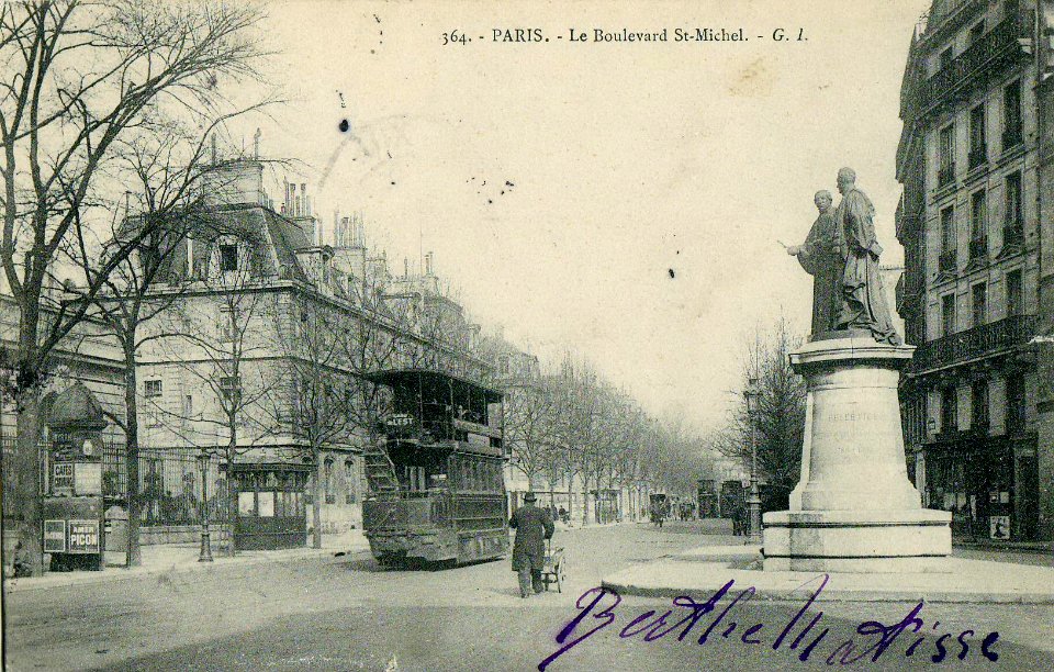 GI 364 - PARIS - Le Boulevard St-Michel