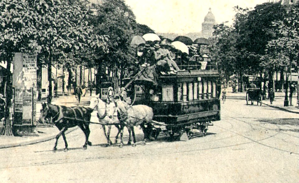 GI 632 - PARIS - L'avenue des Gobelins -détail-
