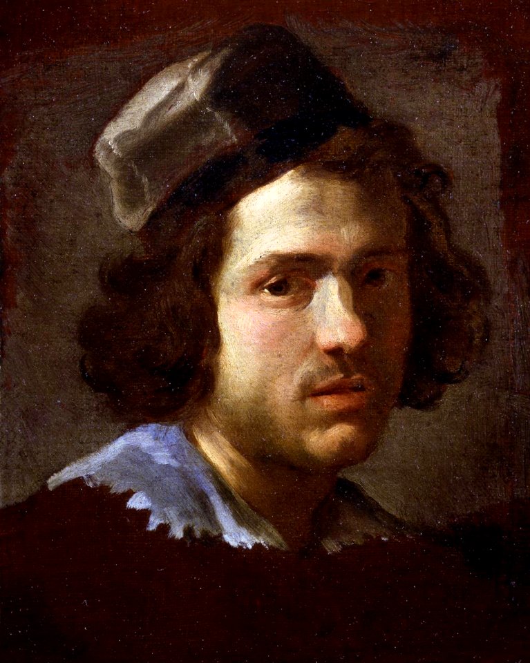 Gian Lorenzo Bernini - Ritratto di Nicolas Poussin