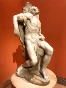 Gianlorenzo Bernini - Saint Sebastian - Museo Thyssen-Bornemisza loan from a private collection - side view