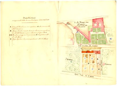 Giardino Botanico Reale Museo Firenze mappa