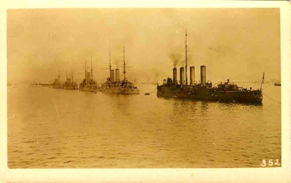 Gibraltar Harbour scene 2, February 1909