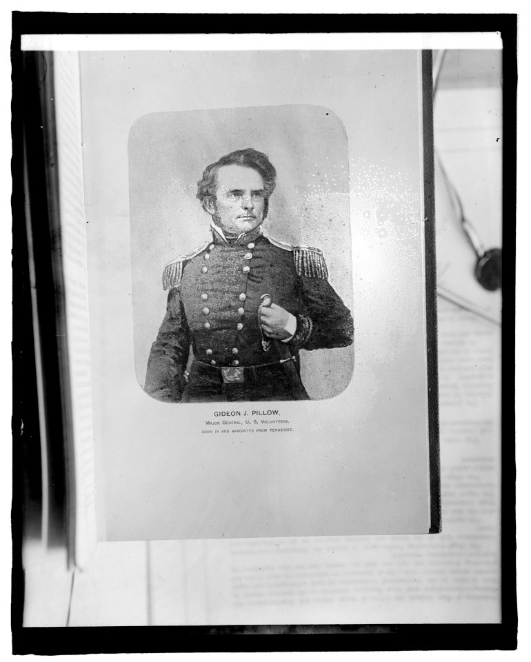 Gideon J. Pillow, Maj. Gen'l, volunteers U.S.P. LCCN2016825938