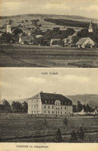 Giehren, Schlesien - Gräfliches Schloss (Zeno Ansichtskarten)