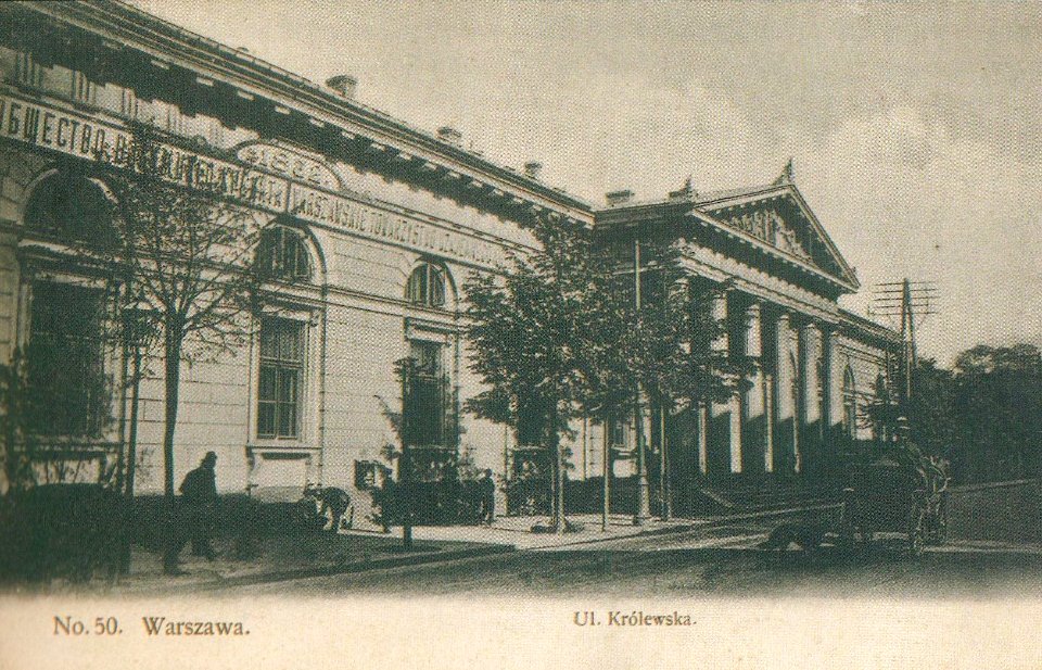 Giełda Warszawska ul. Królewska 1908