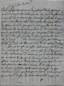 Gilbert de Choiseul eveque de Comminges à Simon Arnauld de Pomponne