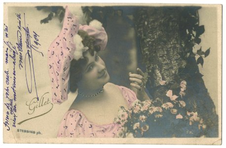 GILLET, Mlle. FK. Photo Stebbing