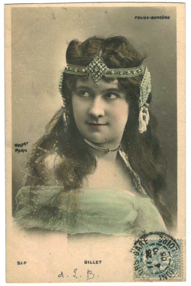 GILLET, Mlle. SIP. 5026. Folies Bergère. Photo Walery