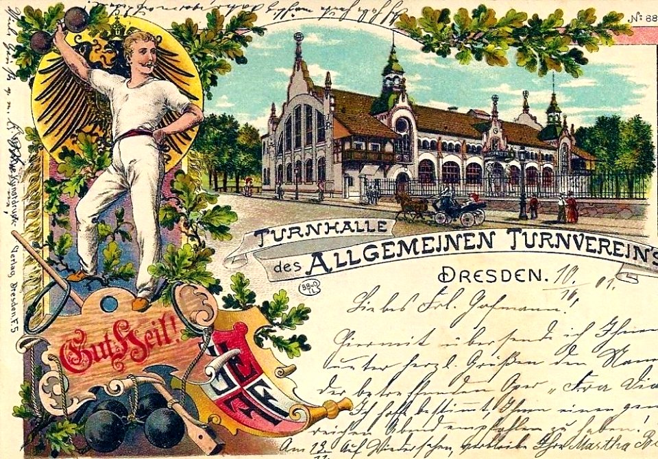 Gimnasio Permoserstraße FFFF bella época Dresde