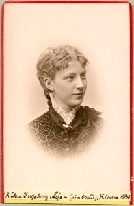 Gina Oselio, porträtt - SMV - H6 143