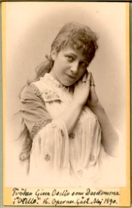 Gina Oselio, rollporträtt - SMV - H6 147