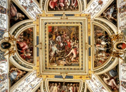 Giorgio Vasari - Ceiling decoration - WGA24306 photo
