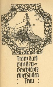 Ginzkey, Geschichte einer stillen Frau Staackmann, Frontispiz