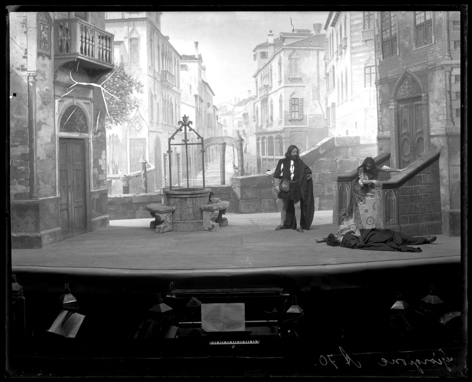 Giorgione, Dramatiska teatern 1903. Föreställningsbild - SMV - DrT092