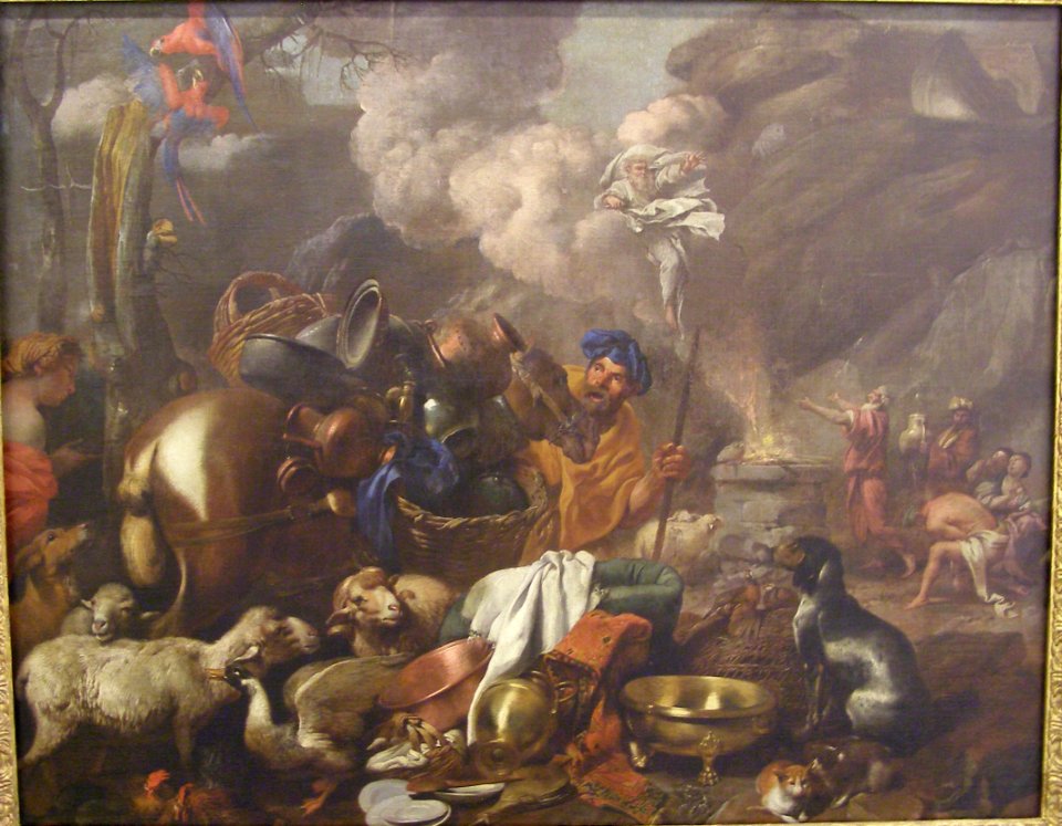 Giovanni Benedetto Castiglione Sacrificio di Noe