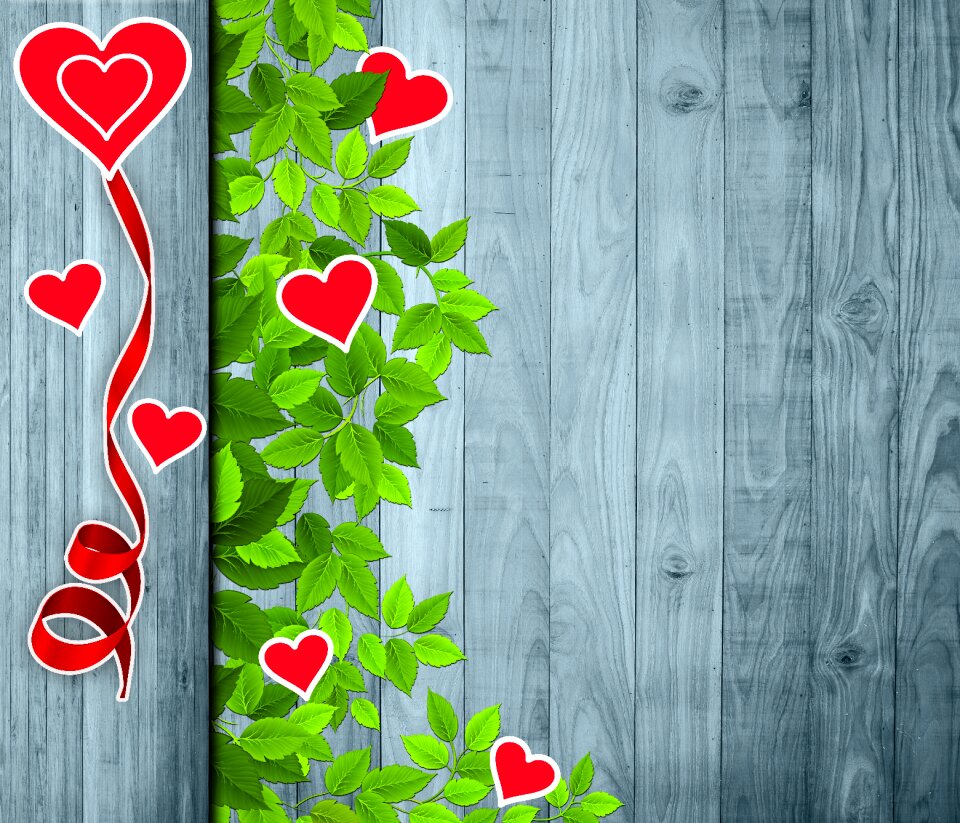 Texture romantic slats