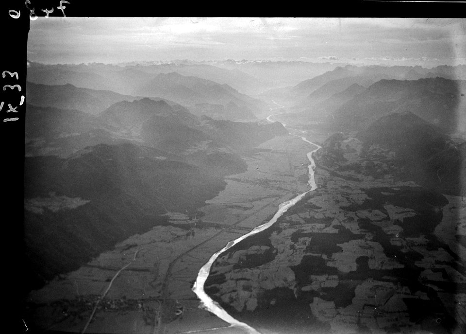 ETH-BIB-Inntal, Blick vom Flug über Wörgl Richtung Südwest nach Kramsach-Inlandflüge-LBS MH01-007486