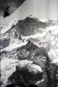 ETH-BIB-Jungfrau, Giesen, Gletscher v. N. aus 4100 m-Inlandflüge-LBS MH01-006219
