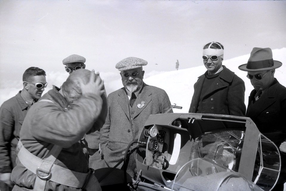 ETH-BIB-Jungfraujoch, Segelfluglager, General Milch-Inlandflüge-LBS MH05-62-25