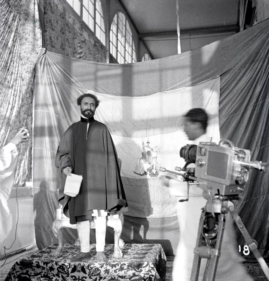 ETH-BIB-Kaiser Haile Selassie, Addis Abeba-Abessinienflug 1934-LBS MH02-22-0395