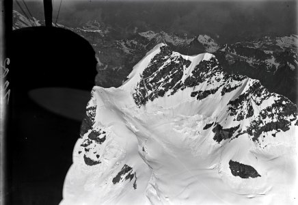 ETH-BIB-Jungfrau, Rottalsattel v. S. S. O. aus 4000 m-Inlandflüge-LBS MH01-001002