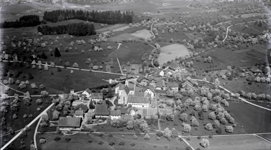 ETH-BIB-Kappel am Albis v. W. aus 300 m-Inlandflüge-LBS MH01-004116