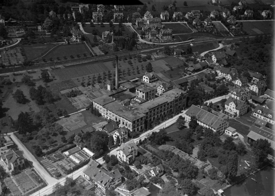 ETH-BIB-Kilchberg (ZH), Lindt & Sprüngli Schokoladefabrik-Inlandflüge-LBS MH03-0477