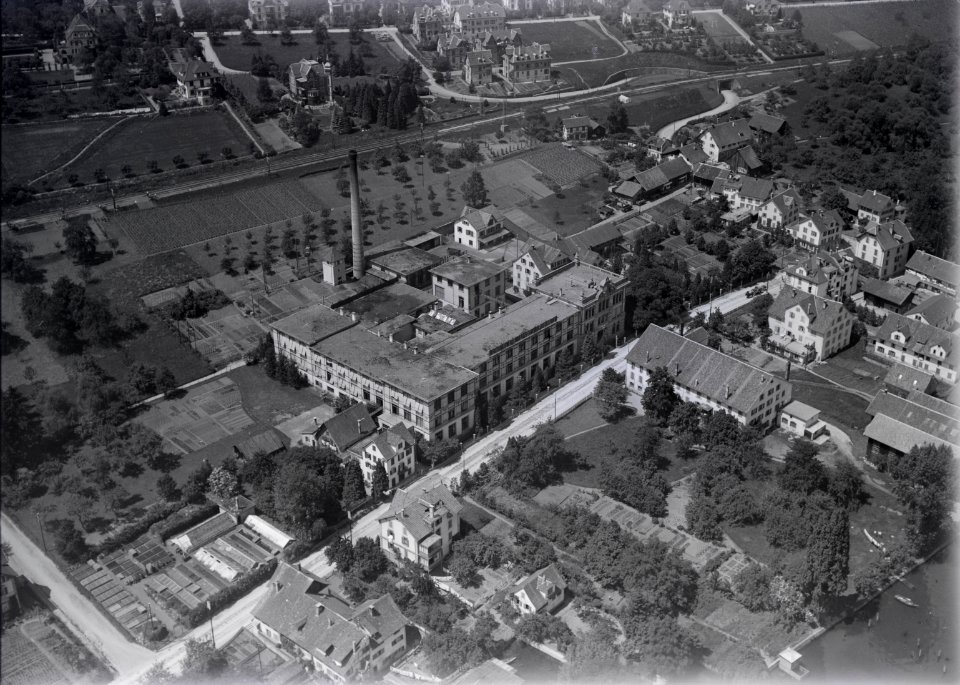 ETH-BIB-Kilchberg (ZH), Lindt & Sprüngli Schokoladefabrik-Inlandflüge-LBS MH03-0476