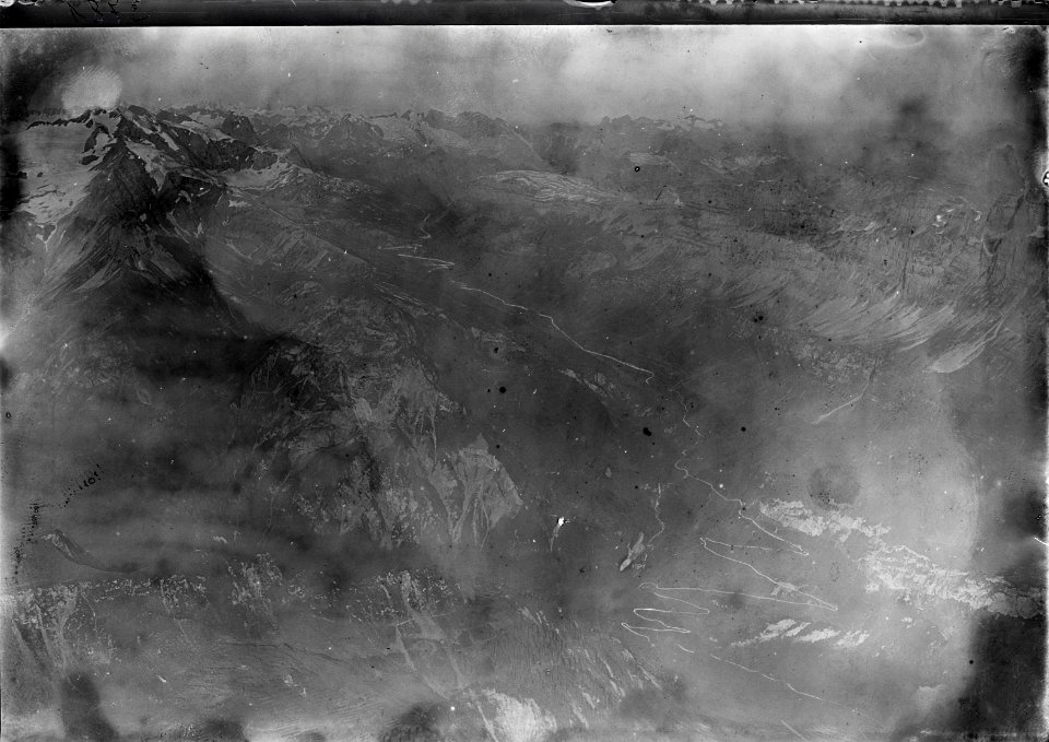 ETH-BIB-Klausenstrasse, Klausenpass, Clariden, Urneralpen v. O. aus 3200 m-Inlandflüge-LBS MH01-003781