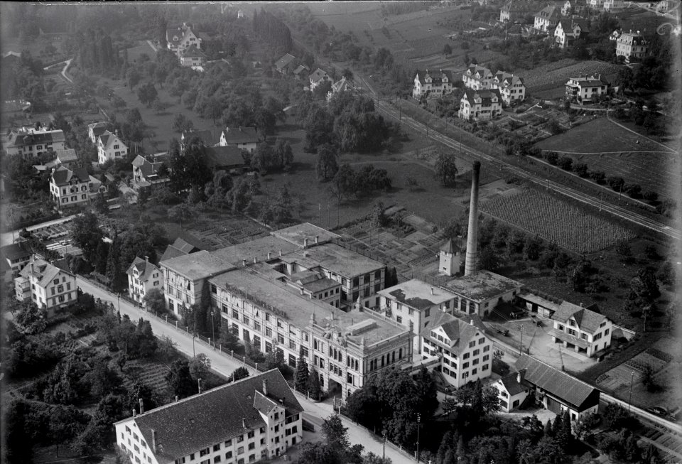 ETH-BIB-Kilchberg (ZH), Lindt & Sprüngli Schokoladefabrik-Inlandflüge-LBS MH03-0475