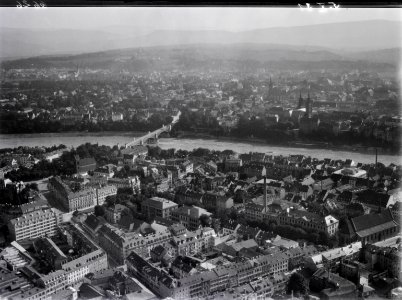 ETH-BIB-Kleinbasel, Grossbasel, Wettsteinbrücke-Inlandflüge-LBS MH01-006626