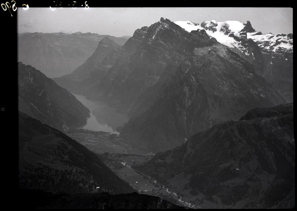 ETH-BIB-Klöntalersee, Glärnisch-Inlandflüge-LBS MH01-006890