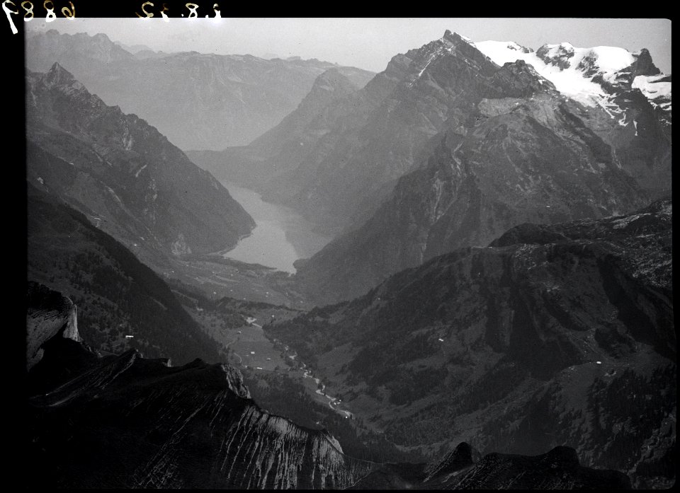 ETH-BIB-Klöntalersee, Glärnisch-Inlandflüge-LBS MH01-006889