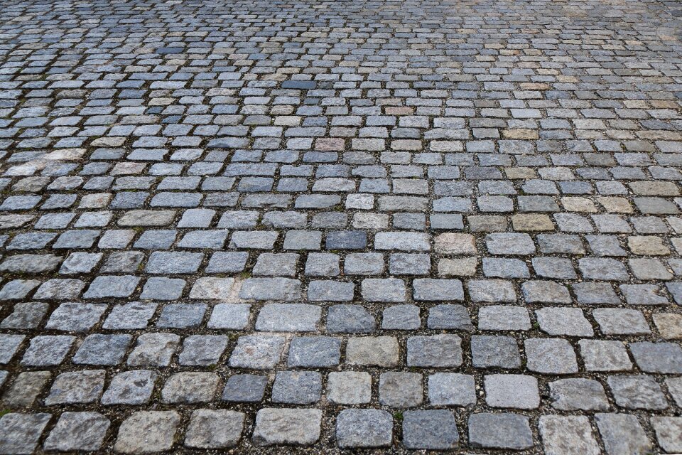Paving stones paved background