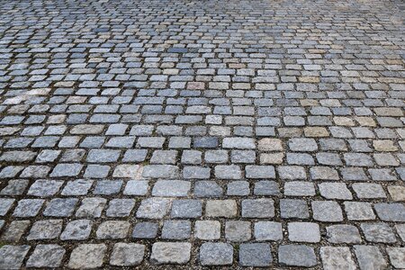 Paving stones paved background photo