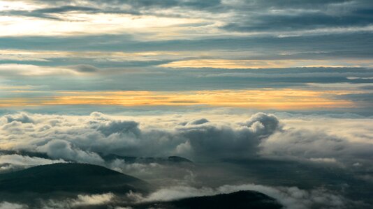 Landscape nature clouds photo