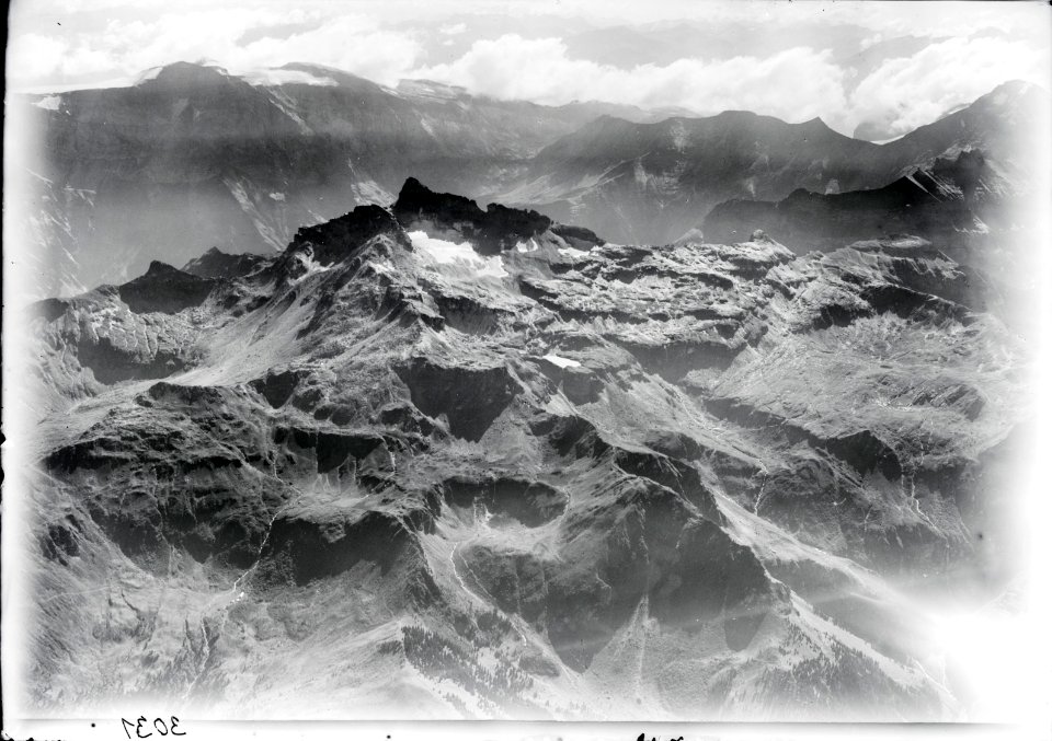 ETH-BIB-Kärpf, Vorab v. N. W. aus 3200 m-Inlandflüge-LBS MH01-003031