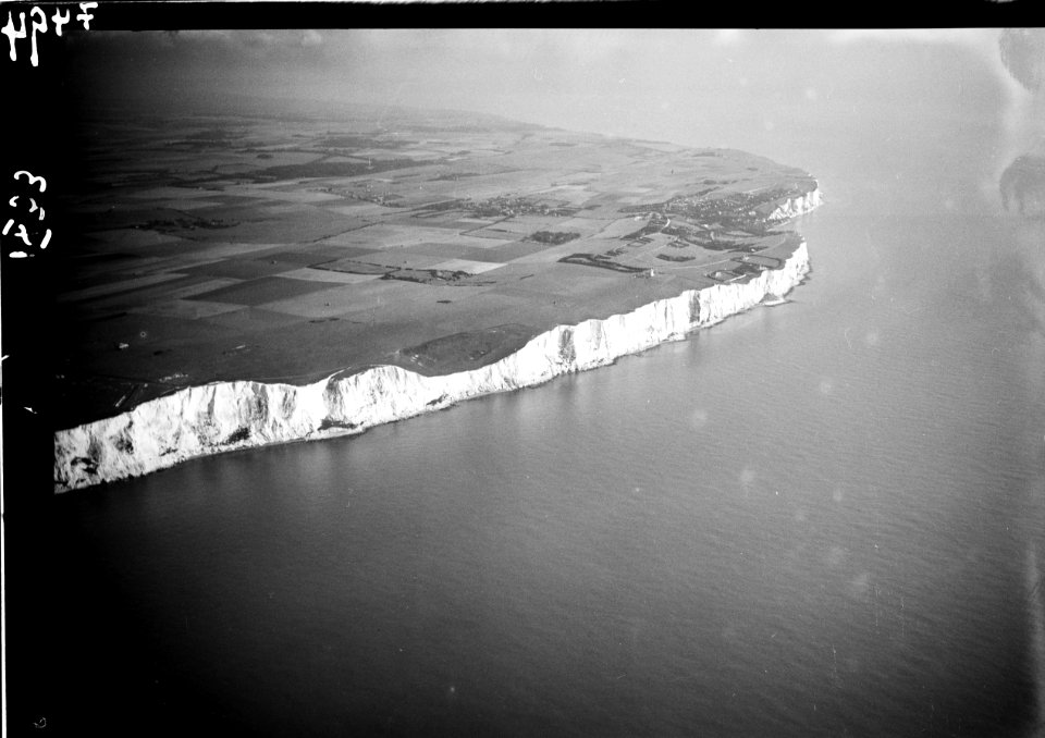 ETH-BIB-Küste, England, Kreidefelsen, Dover-Inlandflüge-LBS MH01-007494