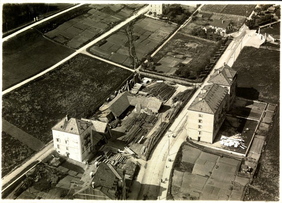 ETH-BIB-La Chaux de Fonds, Scierie de la Charrière-Inlandflüge-LBS MH03-1466