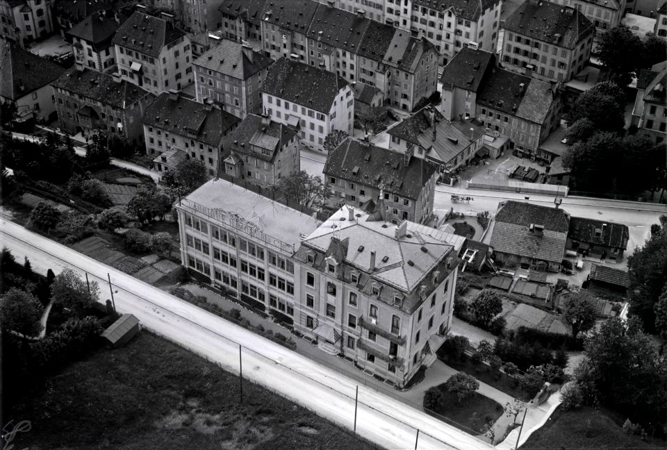 ETH-BIB-La Chaux de Fonds, Fabrique H. Moser & Cie, Uhrenfabrik-Inlandflüge-LBS MH03-0544