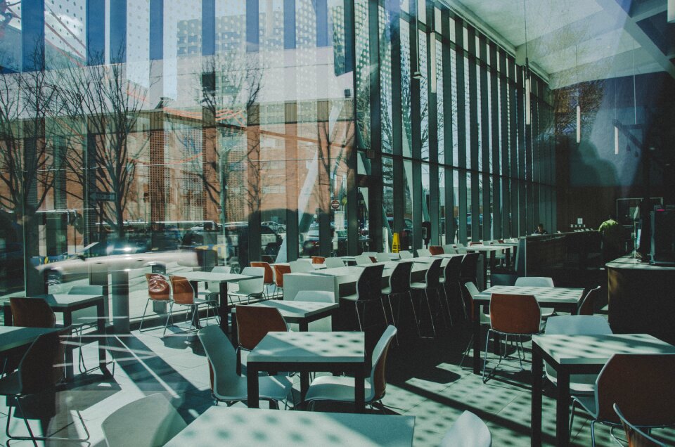 Table chairs restaurant