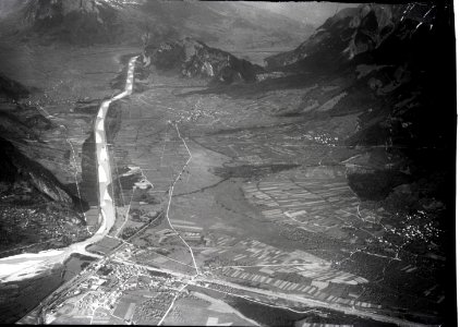 ETH-BIB-Landquart, Jeinins, Malans, Maienfeld, Bad Ragaz v. S. aus 3000 m-Inlandflüge-LBS MH01-005929