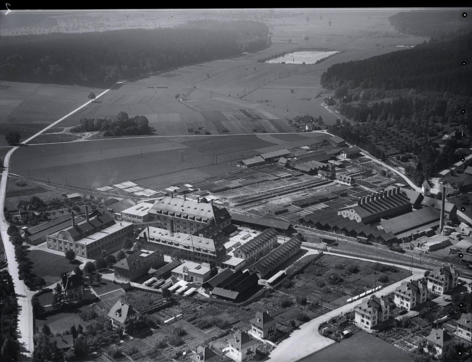 ETH-BIB-Langenthal, Porzellanfabrik-Inlandflüge-LBS MH03-0610