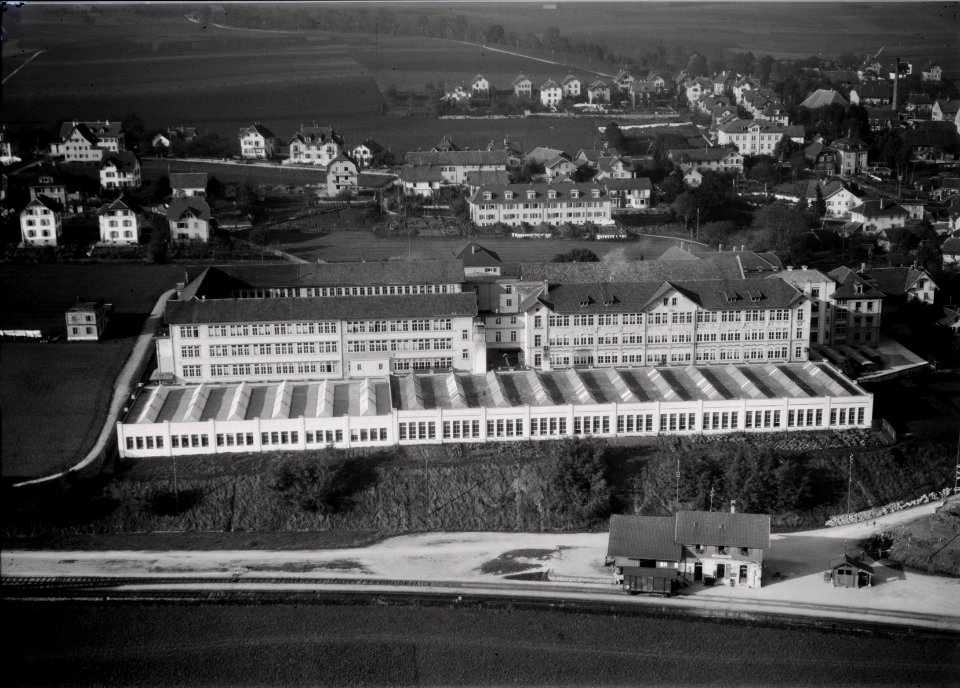 ETH-BIB-Langendorf, Uhrenfabrik Kottmann-Inlandflüge-LBS MH03-0607