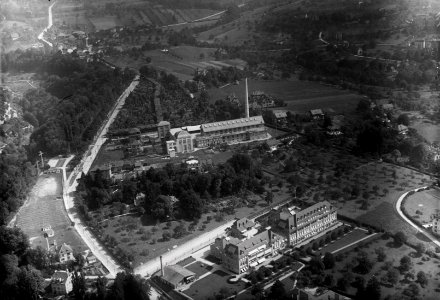 ETH-BIB-Lausanne, Universitätsspital und Kraftwerk-Inlandflüge-LBS MH03-0636